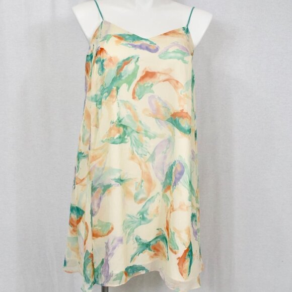 PHILOSOPHY fish theme cream summer Dress - Picture 1 of 3